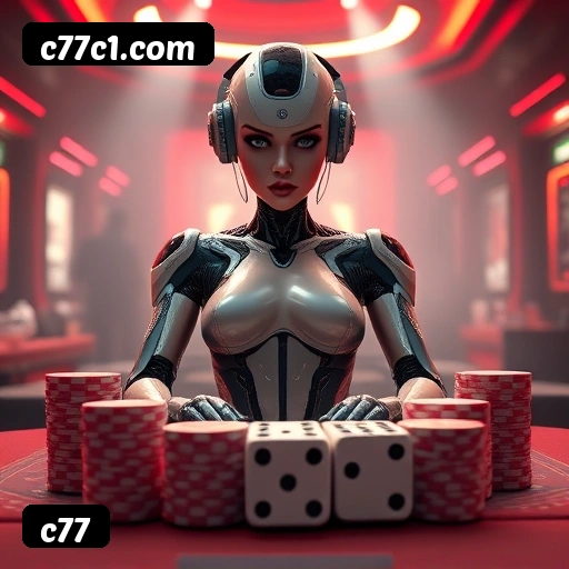 Streaming 4K no cassino ao vivo da c77